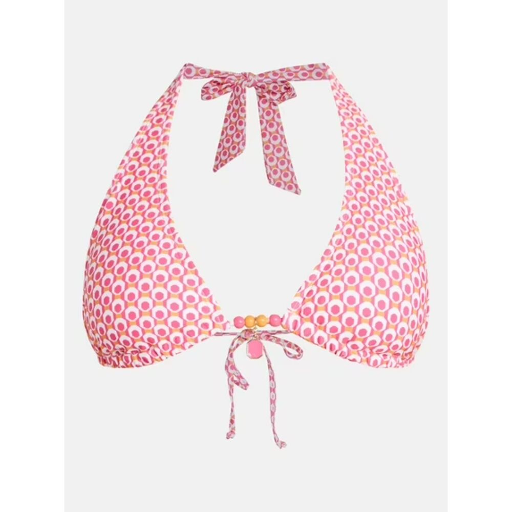 No Boundaries Geo Jam Bikini Bottom & Top Size M (8-10)